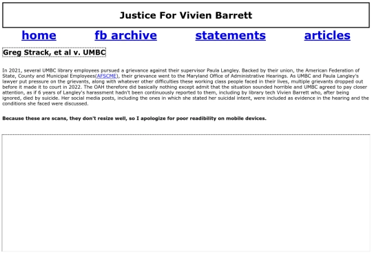 grievance screenshot