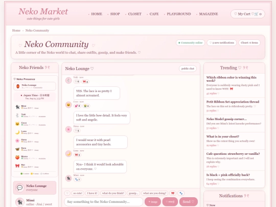 neko-community screenshot