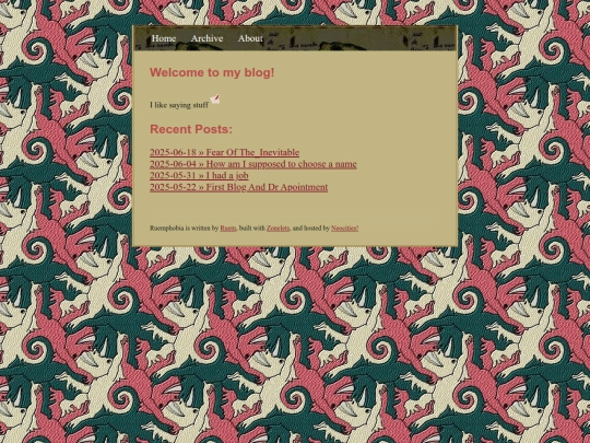 blog screenshot