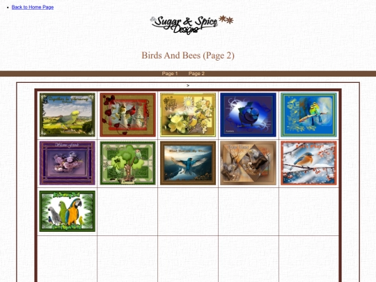 Birds and Bees/BirdsNBeespg02 screenshot