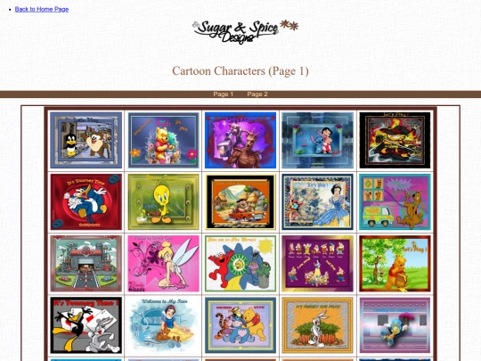 CartoonCharacters/CartoonCharacters screenshot