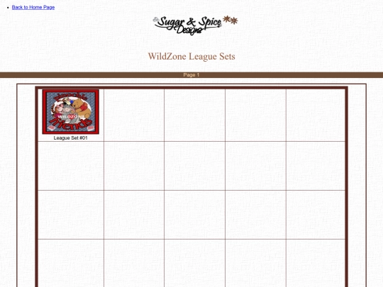 LS/WildZoneSingles/WildZone_League_Sets screenshot