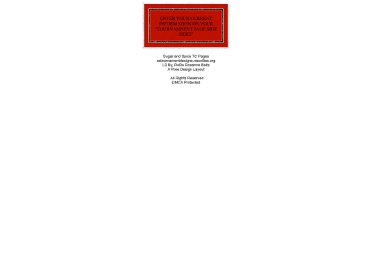 LS/WildZoneSingles/ls01/wztourneypagers screenshot