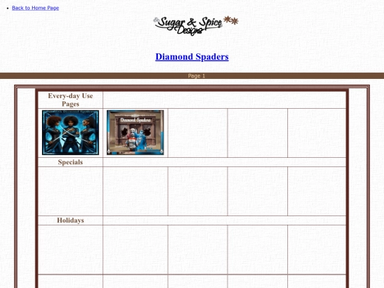 Leagues/DiamondSpaders/DS screenshot