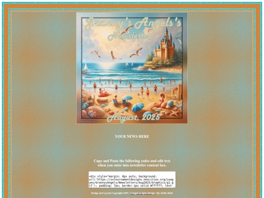 Leagues/GrannysAngels/Newsletters/Aug2025/Aug2025 screenshot