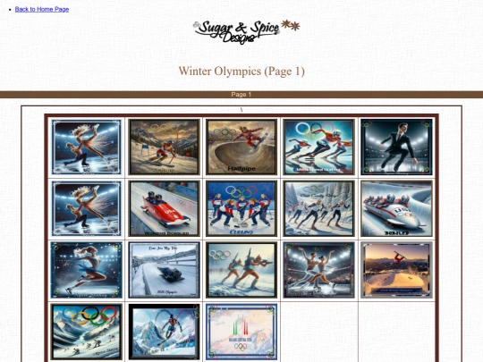 Olympics/Winter screenshot