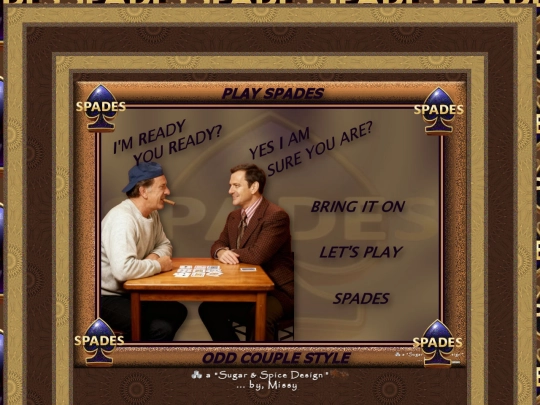 Spades/OddCouple/pg02 screenshot