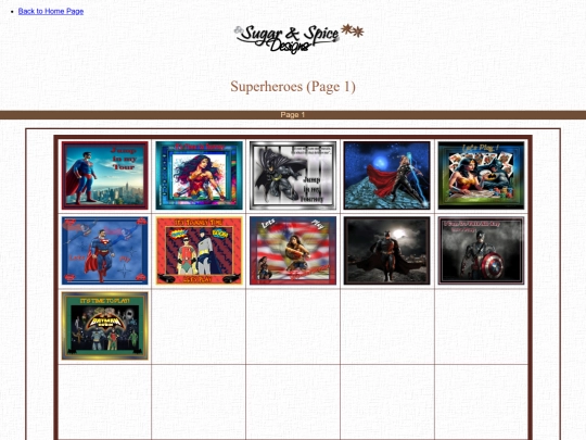 Superheroes-Batman_etc/SuperHeroes screenshot