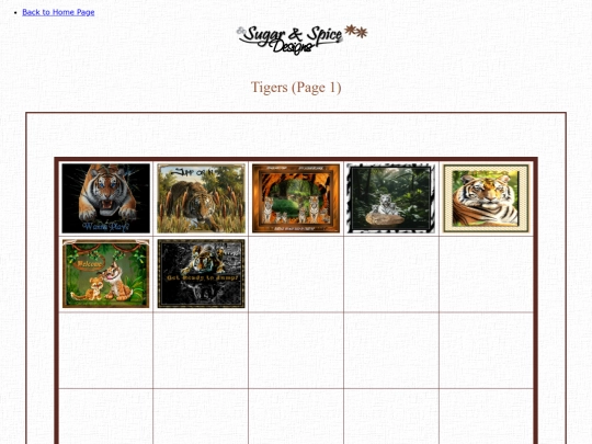 Tigers/Tigers screenshot