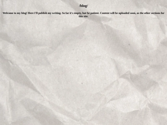 blog screenshot