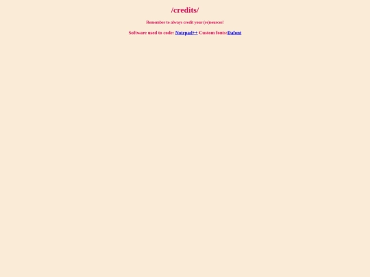 credits screenshot