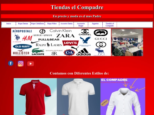 Ropa Caballeros screenshot