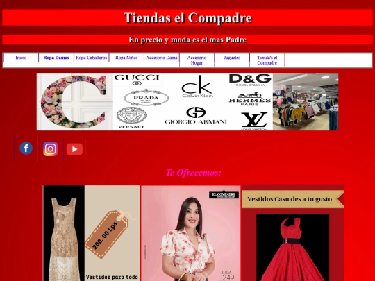 Ropa Damas screenshot