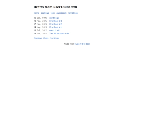 blog screenshot
