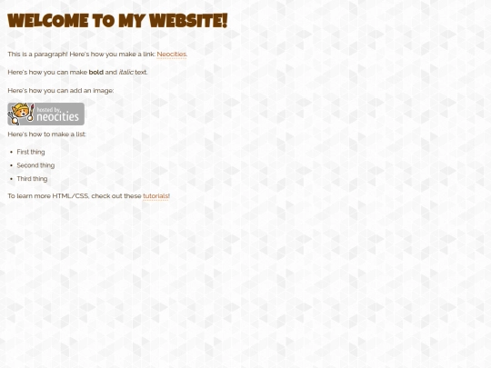 index screenshot