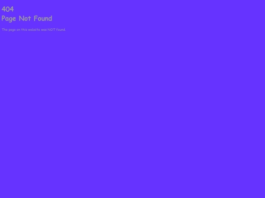 not_found screenshot