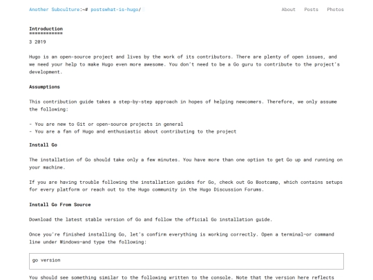 posts/what-is-hugo screenshot