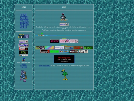 links screenshot