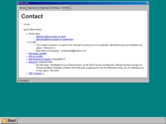 c/contact screenshot