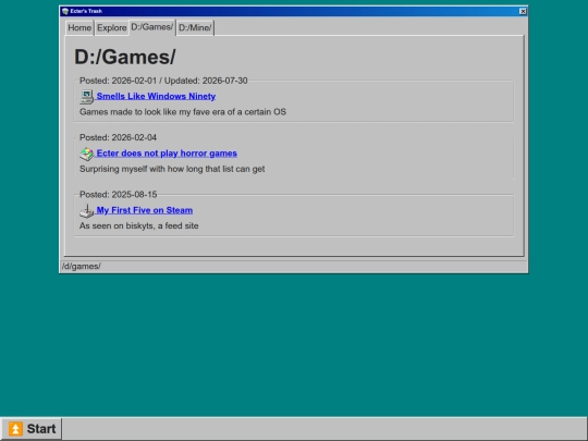d/games screenshot