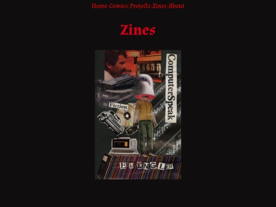 zines screenshot