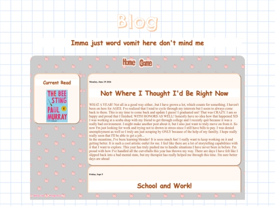 blog screenshot