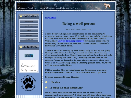 being-a-wolf-person screenshot