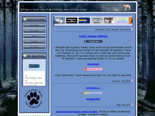links screenshot