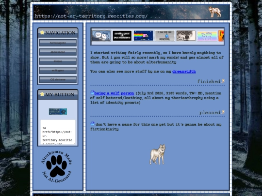 writings screenshot