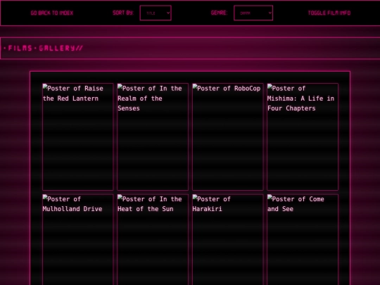 films screenshot