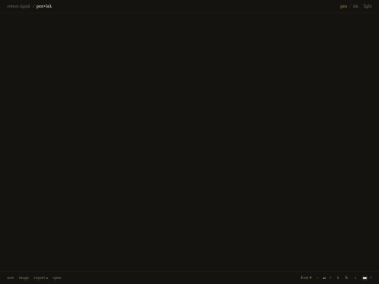 pen-ink screenshot