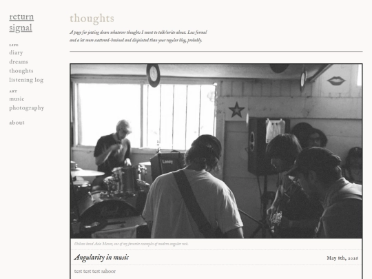 thoughts screenshot