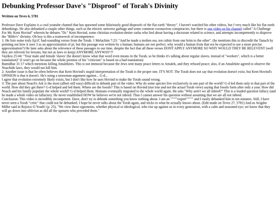 profdavetorah screenshot