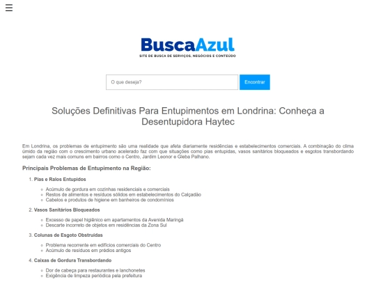 links/desentupidora-em-londrina screenshot