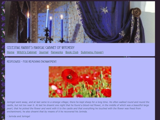 witchy/redflower screenshot