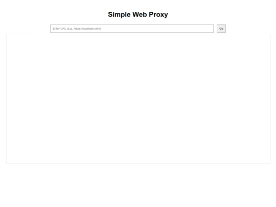 proxy screenshot