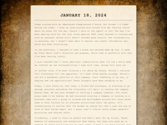 journals/Jan2025/journal-january-18 screenshot