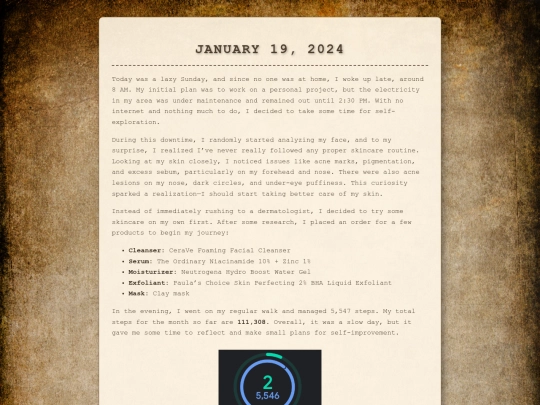 journals/Jan2025/journal-january-19 screenshot
