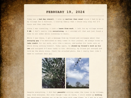 journals/feb2025/journal-february-19 screenshot