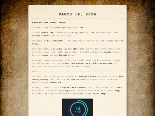 journals/mar2025/journal-mar-14 screenshot
