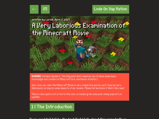 blog/chickenjockey screenshot