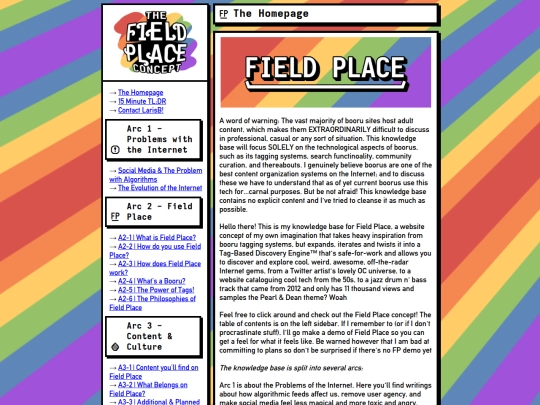 fieldplace/homepage screenshot