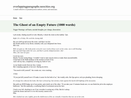blogs/c/ghost_of_an_empty_future screenshot