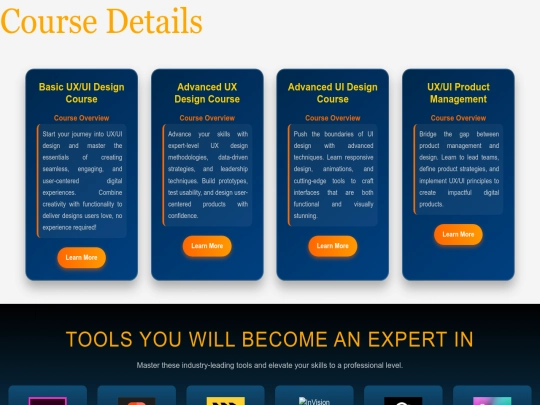 104-sass-landing-page - Copy screenshot