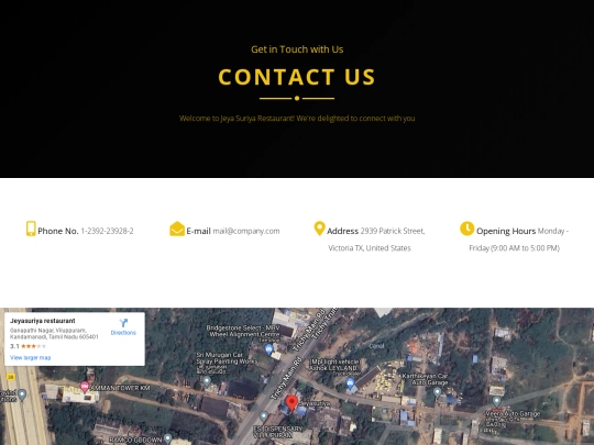 jsl/project/contact us screenshot