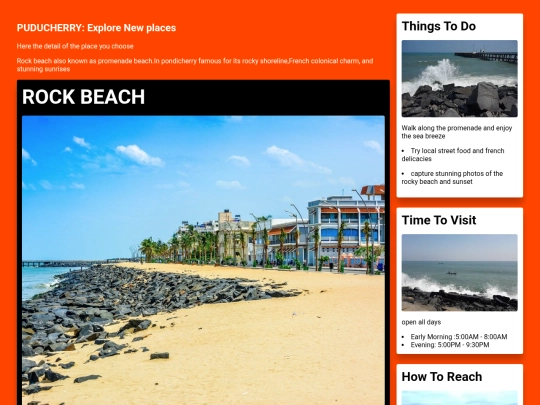 mit/touristo/af pondy/places in pondy/rock beach screenshot