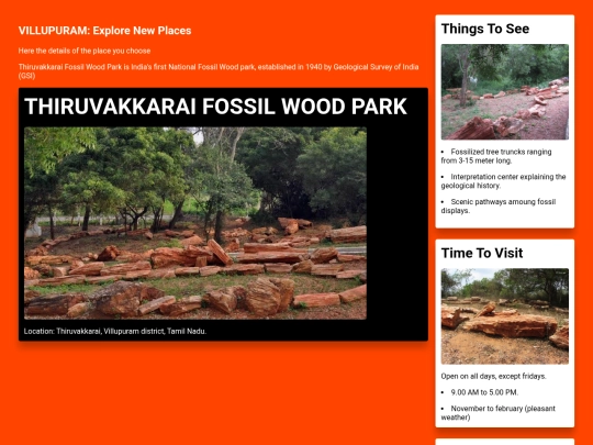 mit/touristo/af vpm/places in villupuram/wood park screenshot