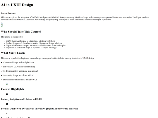 uiux t2/design academy/AI in UXUI Design screenshot