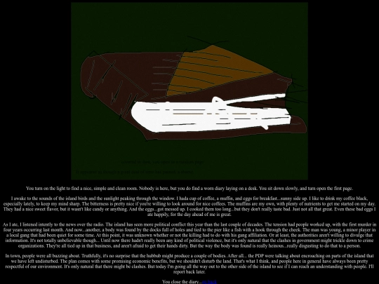 islandersdiary screenshot