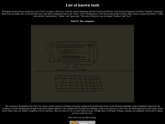 tools screenshot